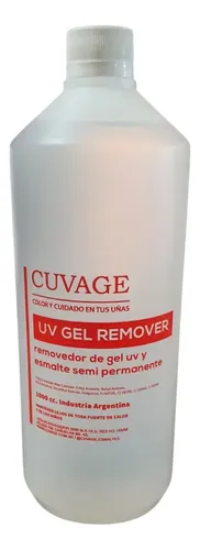 Quitaesmaltes De Uñas Removedor Semipermanente Cuvage 1000cc