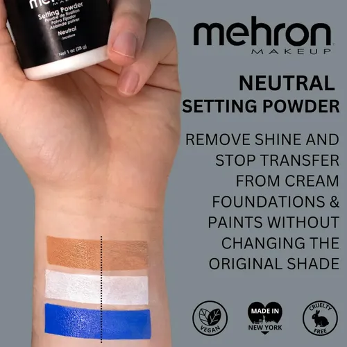 Mehron Polvo Suelto Fijador Profesional 28 G Neutral