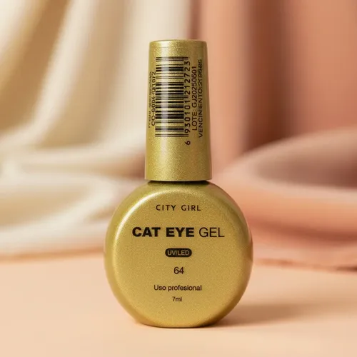 Esmalte City Girl Ojo De Gato 7ml, Efecto Magnético