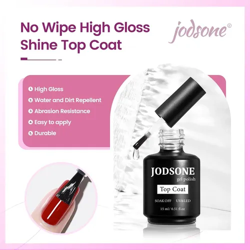 Conjunto Uñas Jodsone 15 Ml: Primer, Base Y Top Coat