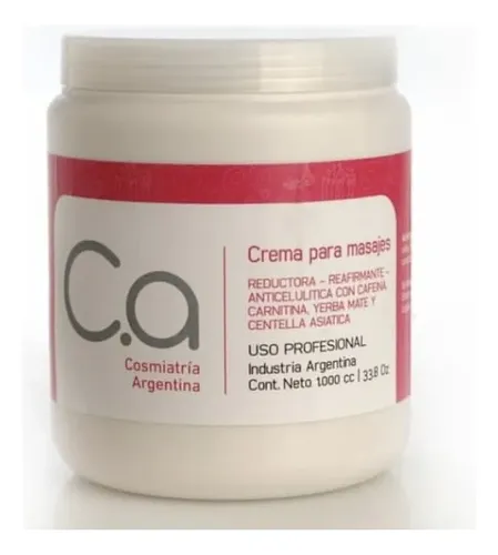 Crema Reductora, Reafirmante Y Anticelulitica X 1.000grs