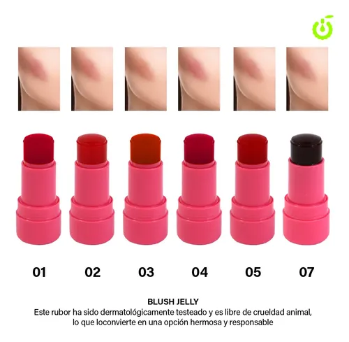 Rubor Stick Barra Nuevo Cherimoya Colores Maquillaje Calidad