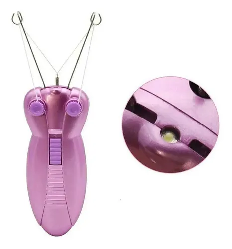 Depiladora Facial Eléctrica De 19 X 7 Cm, Enchufe Ue De 220