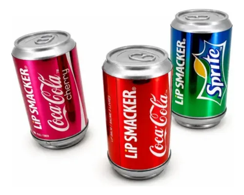 Lip Smacker Balsamo Labial Lata De Coca Cola Pack X3