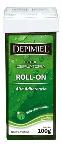 Cera Depilatoria Descartable Roll On Depimiel 100gr Pack X48