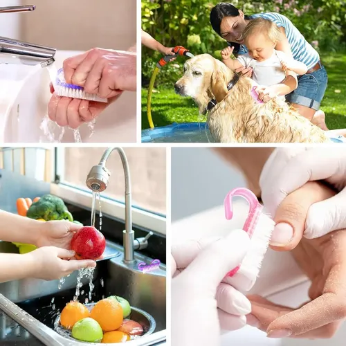 30 Cepillos Para Manicure, Elimina Residuos Y Quita Polvo