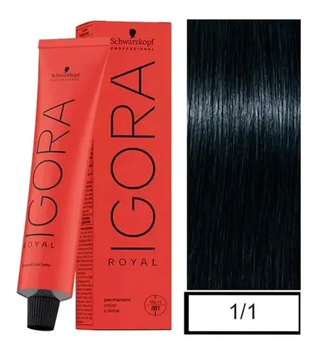 Coloración Schwarzkopf Professional Igora Royal 1-1 60ml