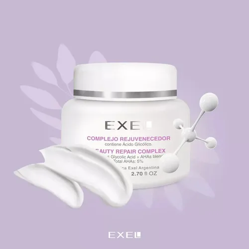 Complejo Rejuvenecedor Exel Acido Glicolico Y Ahas X 80ml.