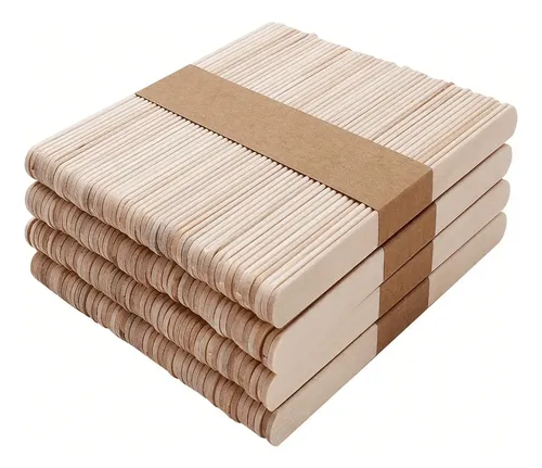 Espátulas Madera Para Cera Depilatoria