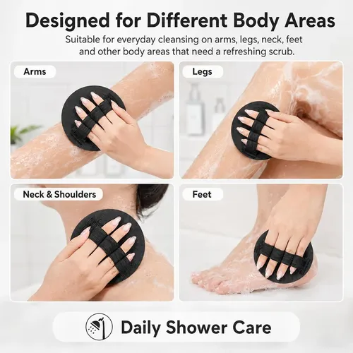 4 Unidades De Esponja De Goma Suave Para Baño