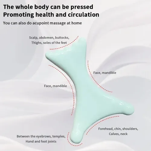 Ceramic Gua Sha Massage Board Antistatic Thermal Conductive