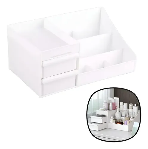 Organizador Exhibidor Cajones Para Cosmetico Maquillaje Baño