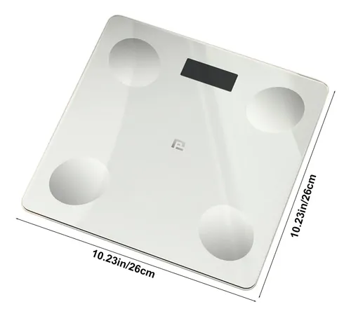 Báscula De Peso Corporal Inteligente Bluetooth De Alta Preci