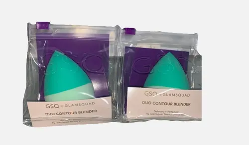 Esponja Blender Maquillaje Duo Contour Gsq By Glamsquad