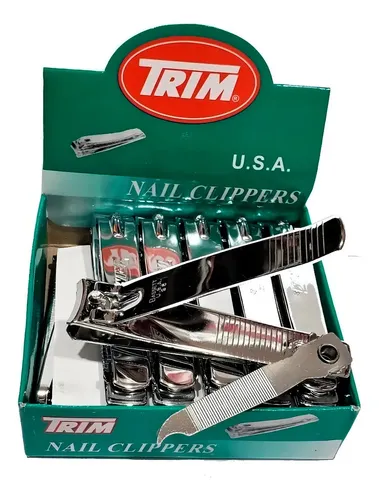Corta Uñas Grande Trim 12 Unidades