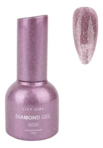 Esmalte Semipermanente City Girl Diamond Gel 10 Ml 14