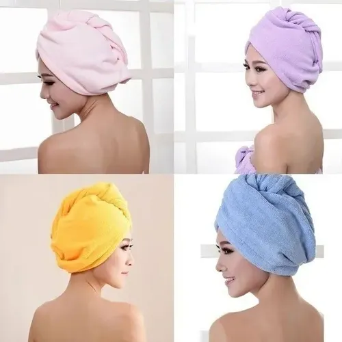 A 1 Piezas De Gorro Secado Toallas