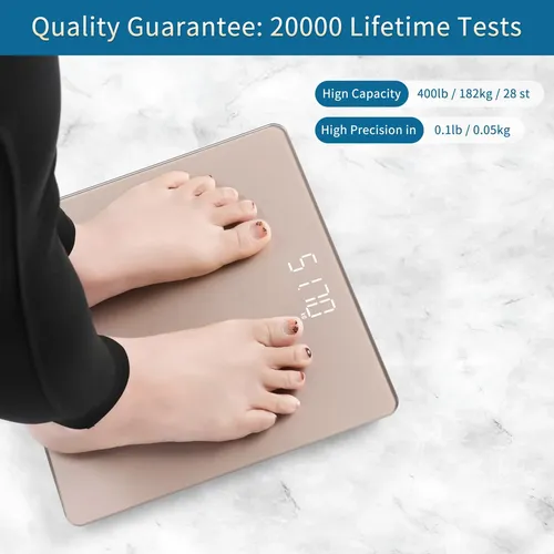 Báscula Digital De Baño Homebuds De Alta Precisión 182 Kg