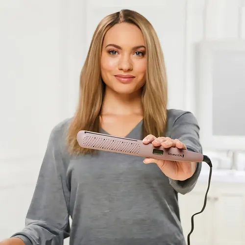 Plancha Alisador De Cabello Remington Rosa 230°c Digital