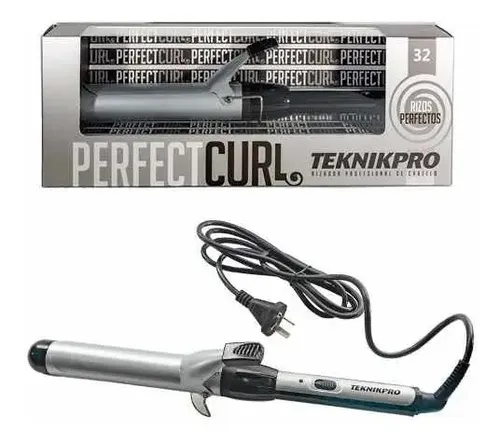 Teknikpro Perfect Curl Buclera Profesional Pelo Ondas 32mm