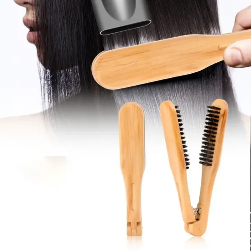[ Peine Alisador De Pelo Profesional En Forma De V *