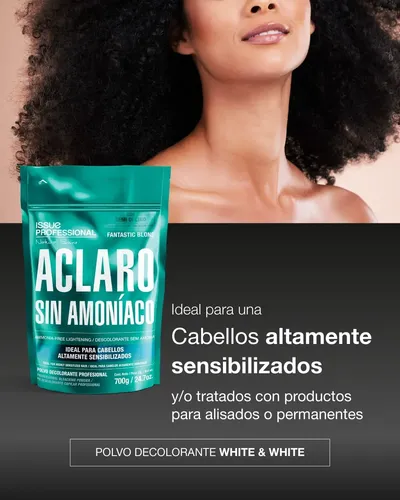 Decolorante Issue Sin Amoniaco Con Semi Di Lino 700g