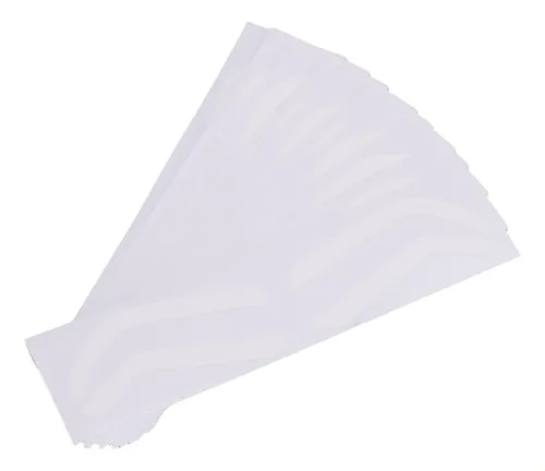 Pegatinas Para Cejas, 100 Unidades, Con Forma De Cinta Adhes