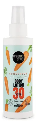 Organic Shop Protector Solar Corporal Carrot Fps30