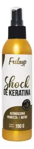 Shock De Keratina Triple Accion Frilayp Nutricion 220cc
