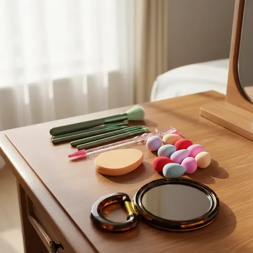 Kit Beauty Makeup Completo Con Brochas Y Esponjas Belleza