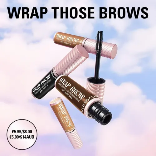 Gel Tintado Para Cejas Revolution Wrap Brow Dark Brown
