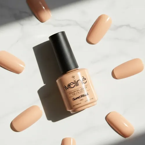Meline Esmalte Semipermanente Gel Led/uv 955 Sand Ritual