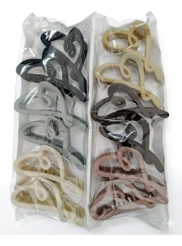 Broches Para El Pelo X6 Mate Cabello Mujer Urbanchic 1027