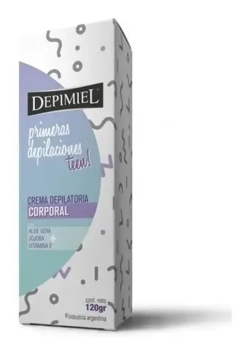 Crema Corporal Primeras Depilaciones Teen Depimiel X 120
