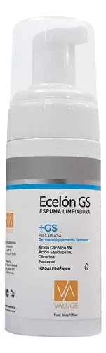 Espuma Limpiadora Facial Ecelon Gs Piel Grasa Mixta 125ml