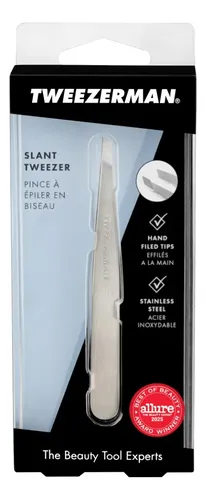 Pinza Depilar Cejas Tweezerman Oblicua Clásica