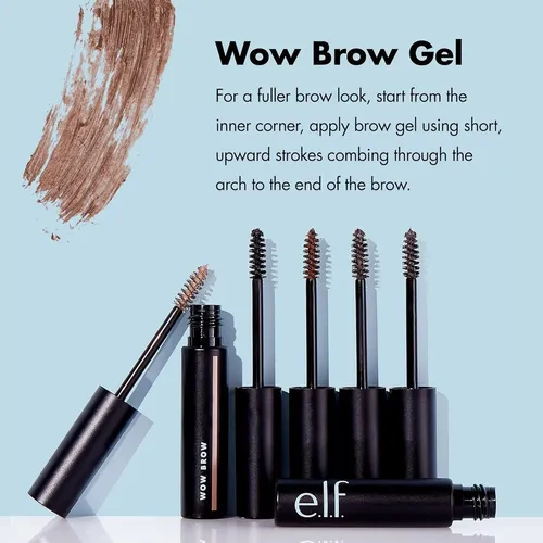 Gel Para Cejas E.l.f. Wow Brow Hybrid Tinted 0.11 Oz Para E.