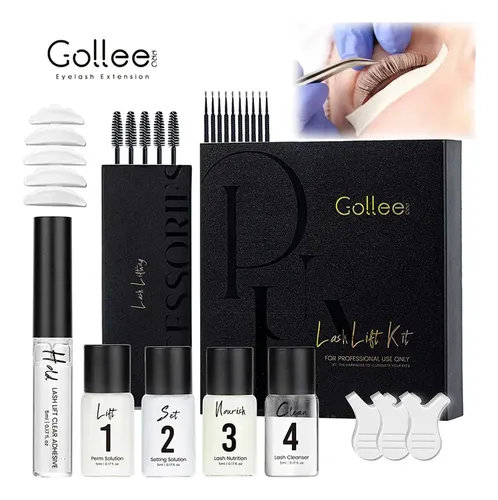 Kit De Permanente Profesional Gollee Unimor Para Levantar Pe
