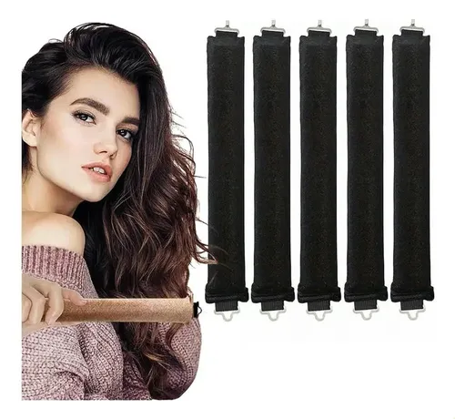 Kit Para Rizar El Cabello, Sin Calor, Rizado, 5 Unidades,