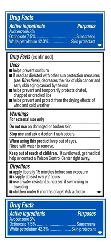 Protector Chap Stick Bálsamo Labial Sabor Original 4g Importado USA