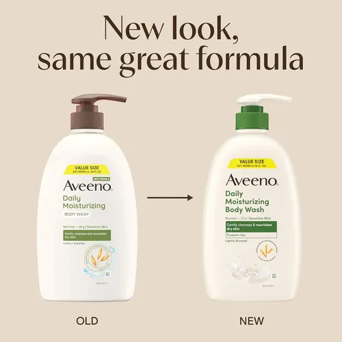 Aveeno Daily Moisturizing Body Wash, Jabón Corporal Para Pie