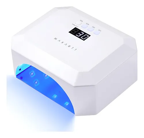 Lámpara Uv Led Recargable 36w Gel Uñas Profesional