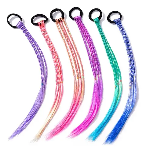 Cintas De Pelo Coloridas Para Niños Con Diseño Degradado De