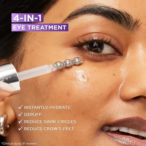 Sérum Para Ojos L’oreal Paris Revitalift Con Ácido Hialuróni Todo Tipo De Piel Día/noche