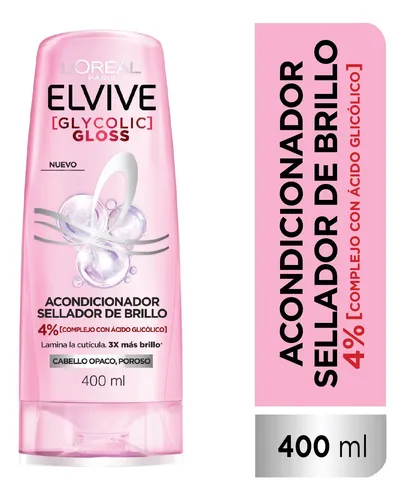 Acondicionador Elvive Glycolic Gloss 400ml