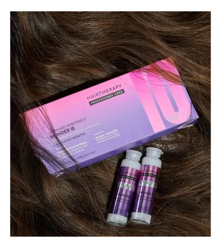 Wpro Laminado Keratinico Ampollas Wonder 10 6 Un 15ml