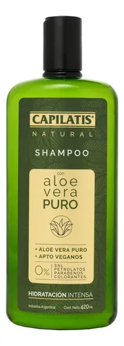 Shampoo Capilatis Con Aloe Vera Puro