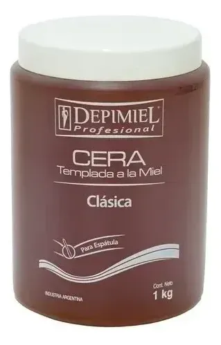 Cera Descartable Clasica X 1kg Para Espatula- Depimiel