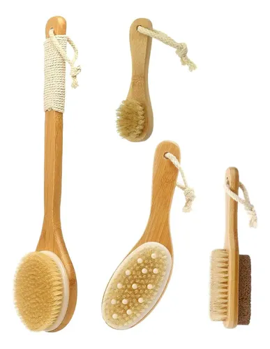 Cjwcepillo Para Cuerpo De Cepillado En Seco, 4 Piezas T4cc