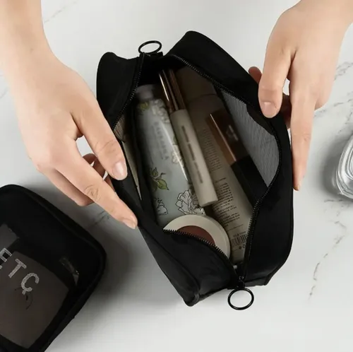 Neceser Viaje Organizador Maquillaje Cosméticos X3